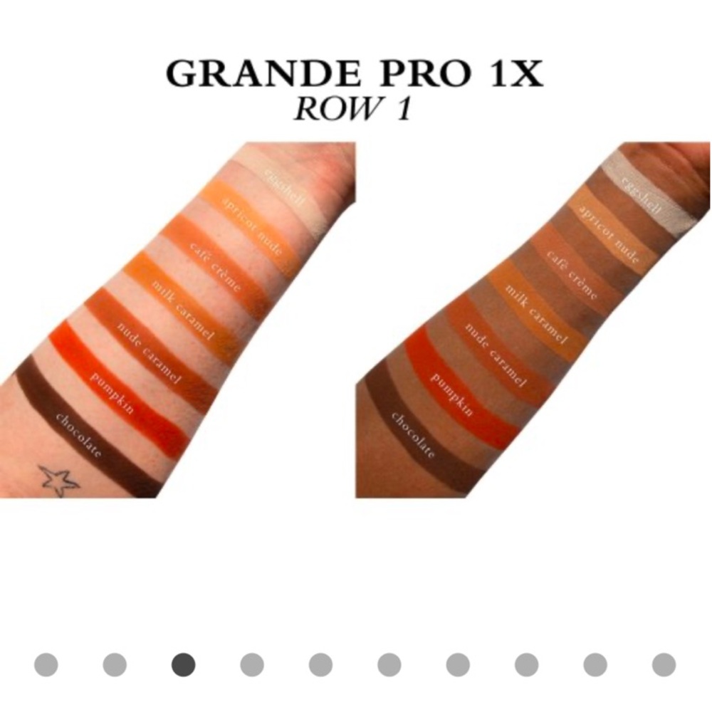 Viseart Pink and Orange Eyeshadow Palette - Picture 2 of 6
